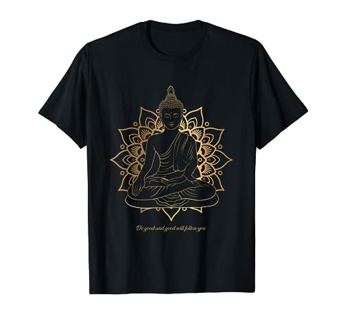 Buddha Mandala Buddhist Mindfulness Buddhism Spiritual T-Shirt