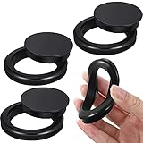 Maitys 4 Pieces Silicone Patio Table Umbrella Hole Ring Plug and Cap Set for Glass Outdoors Patio...