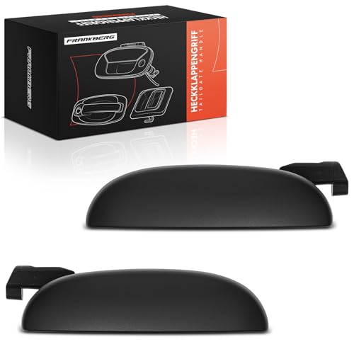 Frankberg 2 tiradores de puerta exterior para puerta exterior, parte delantera, trasera izquierda y derecha, compatible con Palio Hatchback, Palio Weekend Combi Siena Hatchback Replace # 735289965