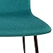 EdgeMod Wadsworth Dining Chair with Walnut Legs (Green/Walnut)
