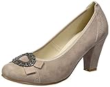 trachtenpumps  HIRSCHKOGEL Damen 3006843 Pumps, Beige (Taupe 066), 42 EU