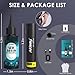 Akisey UV Resin Kit with Light, 50g UV Resin with Rechargeable 395NM UV Flashlight, Fast Curing in Seconds, UV Glue Adhesive for Bonding Jewelry, Plastic, Glass & Acrylic Repair Kit with Mat, Gloves