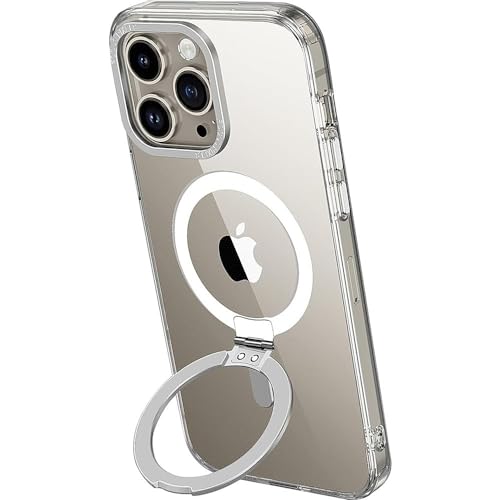 Coque antichoc iPhone 15 Pro Max transparente béquille stable