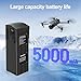 Mavic 3 Series Intelligent Flight Akku 1 Stück 15.4V 5000mAh Unterstützt bis zu 46 Minuten Flugzeit kompatibel mit DJI Mavic 3/3 Pro,Mavic 3/3 Pro Cine,Mavic 3 Classic,Mavic 3 Enterprise Serie