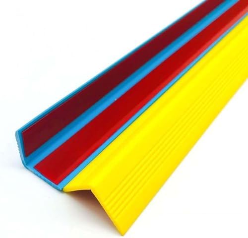 Self-Adhesive PVC Wall Corner Protectors - Edge Guard Strips for Child Safety, Furniture & Garage Use - 3.9ft Blue Corner Guards for Kids & Schools