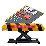 【CALIDAD CONFIABLE】: el estacionamiento de automóviles alcanza un nivel impermeable y a prueba de polvo, nuestro bloqueo de estacionamiento automático puede resistir la prueba del mal tiempo, como la exposición al sol y la lluvia, y tiene una vida útil más larga.