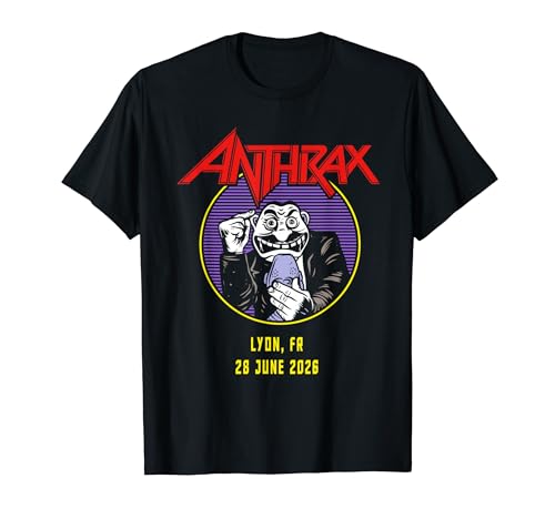 Anthrax World Tour 2026 Lyon T�V���c