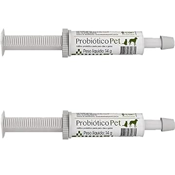Kit 2 Suplemento Probiótico Pet 14gr Avert Para Cães E Gatos
