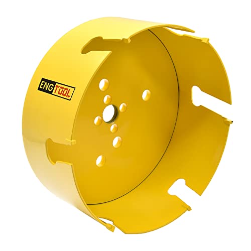 Maxtool 6" Tct Hole Saws 152Mm Carbide Tipped Holesaw 2.25" Deep Cut For Cutting Asphalt Brick Concrete Gypsum Limestone Tile Wood Mdf; Ct00Y57R600 #TOP2