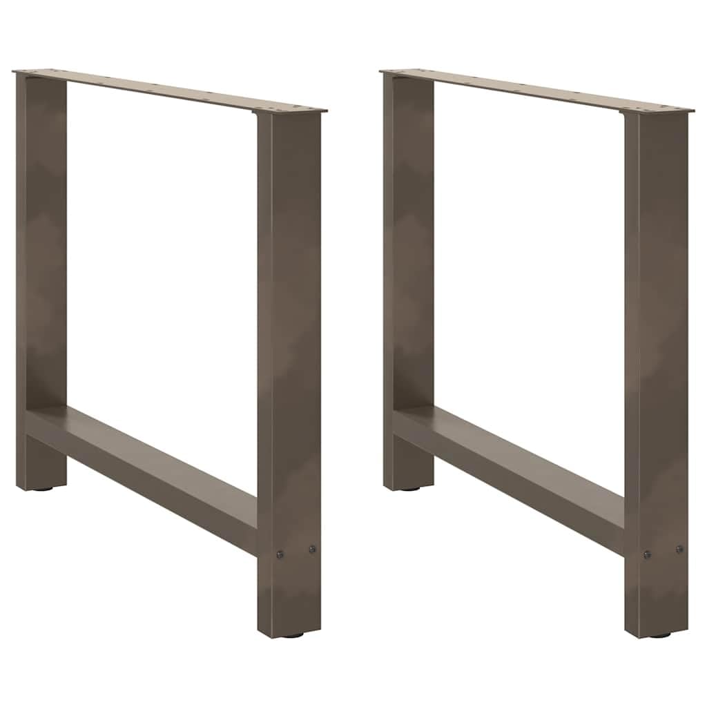 Pieds de table à manger bureau établi table basse acier réglable 100 cm