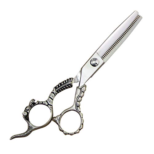 Ensemble de ciseaux de coiffure complet avec cisaille plate et ciseaux à dents pour dégradé - 2