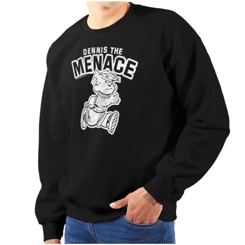 Brisco Brands Dennis The Menace Newspaper Comic Sweatshirt for Men or Women