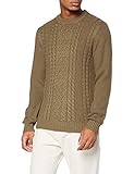 Cuello redondo Jack & Jones Jjkim Knit Crew Neck Suéter, Sepia Tint, XL para Hombre