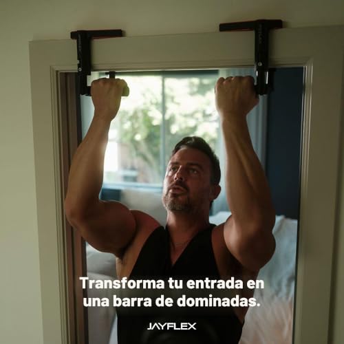 Barra de dominadas CrossGrips plegable y compacta para el hogar 6