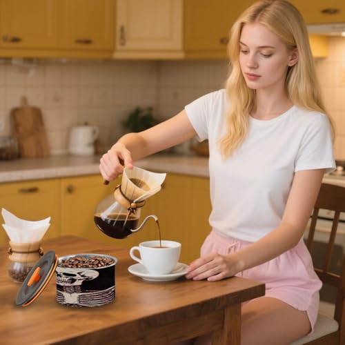 Envase de Café de Acero Inoxidable ATTX 500ml con Tapa Hermética miniatura 7