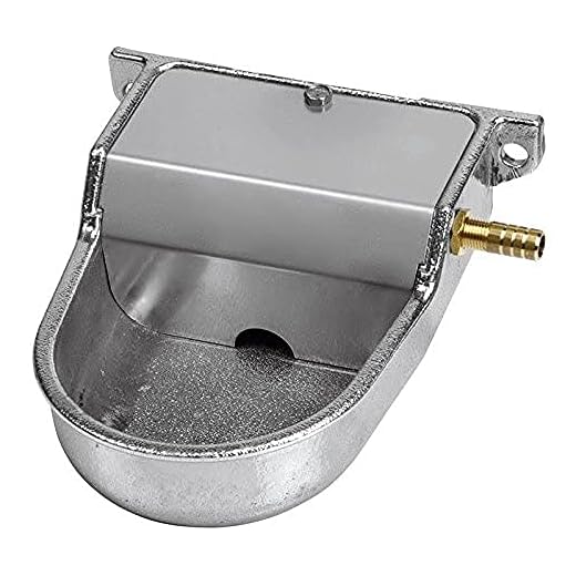 COPELE 70415 - Bebedero P-3 Aluminio Horizontal con válvula baja presión, para Perros pequeños