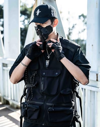 Niepce Inc Japanese Streetwear Techwear Men's Vest3