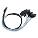 Sonilco Maximum Performance Cable Mini SAS 36P SFF-8087 to SFF-8482 HDD SATA Power Cord (2 Cables, 1 M / 3.2 Feet)