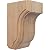 Ekena Millwork COR02X02X04CPRW 2 1/2-Inch W x 2 3/4-Inch D x 4 1/2-Inch H Capistrano Mission Corbel, Rubberwood