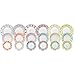 Tognana Vietri, Servizio piatti 18 pezzi per 6 persone, porcellana, multicolor