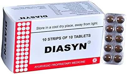 - Diasyn 10×10 Tabs – For Diarrhea & Dysentery