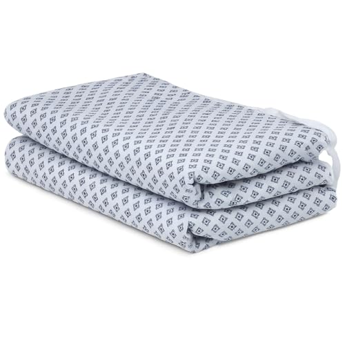 Homeable Unisex Krankenhaushemd 120 cm – 100% Baumwolle, Oeko-Tex Zertifiziert, OP Hemd mit Rückenöffnung für Reha, Krankenhaus & Zuhause – Pflegehemd für Männer & Frauen, Weiß, Einheitsgröße – Bild 2