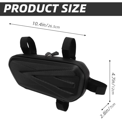 Bolsa lateral rígida impermeable para moto, 2 litros miniatura 2