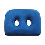 RCYF Ischial Tuberosity Seat Cushion with Two Holes for Sitting Bones-Washable & Breathable Cover for Travelling,Reading,Home,Office