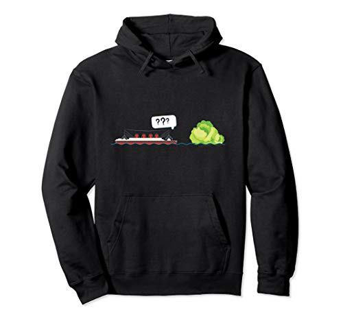 funny titanic and iceberg lettuce pun hilarious Pullover Hoodie