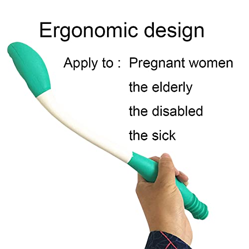 Hengxia Wipe Assist, 15" Long Reach Comfort Wipe Holder, Ideal Self Wipe Assist Bottom Wiping Aid For Limited Mobilities, Extend Your Reach, Grips Toilet Paper Or Pre-Moistened Wipes #TOP4