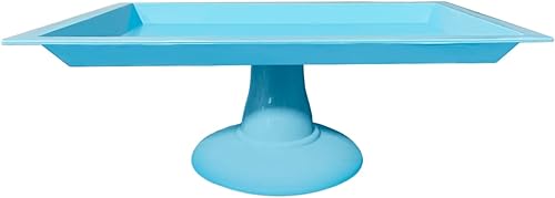 Miniatura 6 de Bandeja rectangular de plástico rosa bebé, 12.2 x 7.48 x 0.71 pulgadas, 1 libra