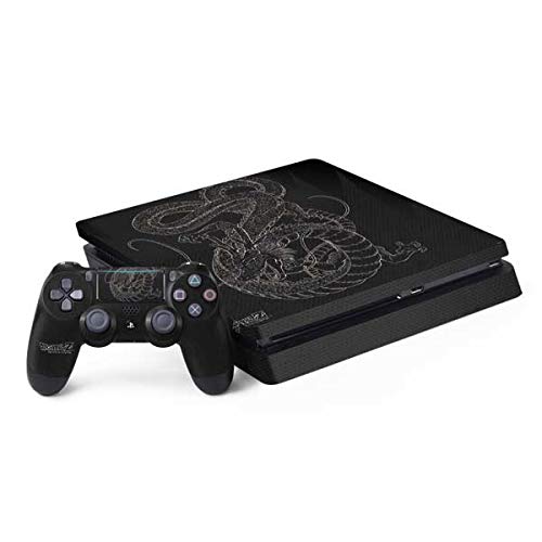 Skinit Decal Gaming Skin Compatible with PS4 Slim Bundle - Officially Licensed Dragon Ball Z Negative Shenron Design