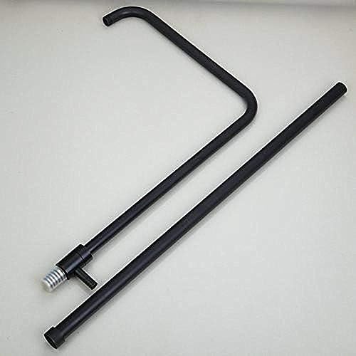 Ensemble de douche en laiton robinet mitigeur baignoire bronze huilé 8" - 5
