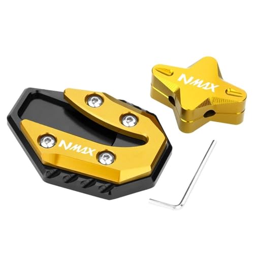 Extension de béquille moto NMAX 155 et 125 en aluminium CNC