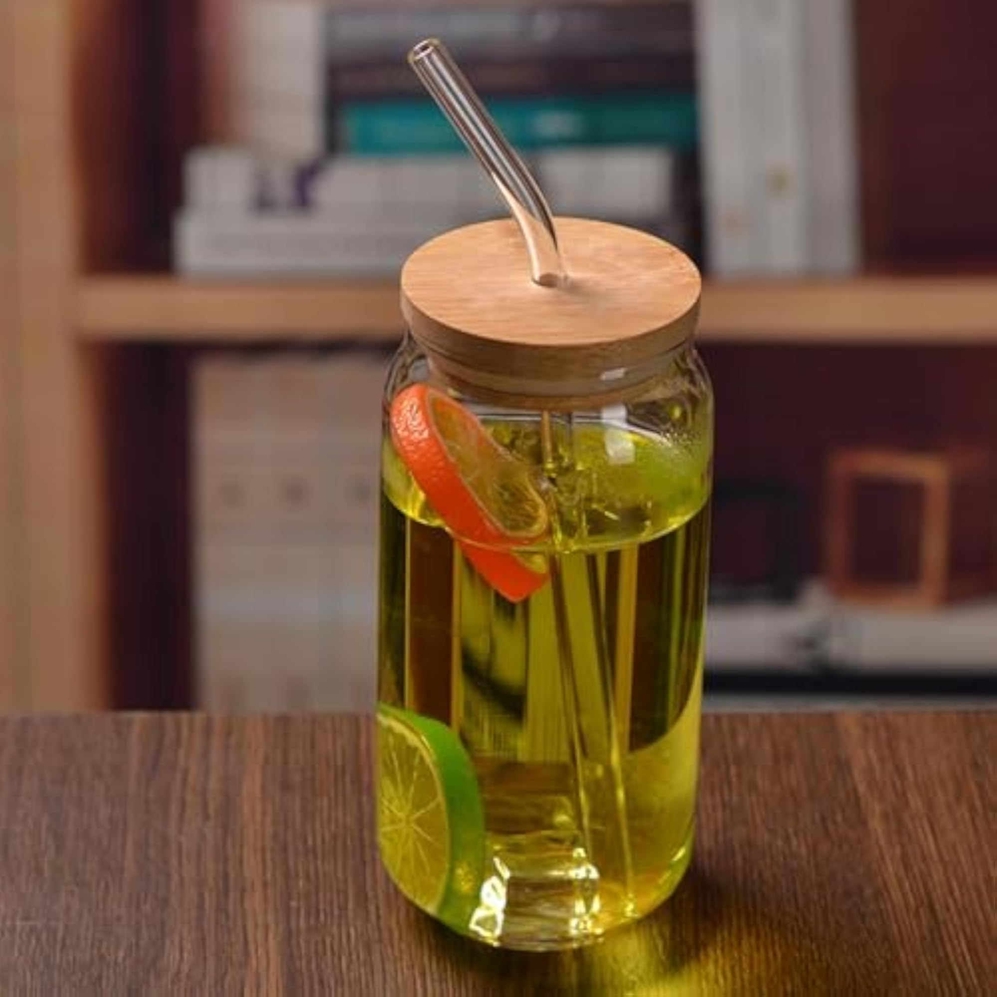 Transparent Bubble Tea Cup, Reusable, 380ml