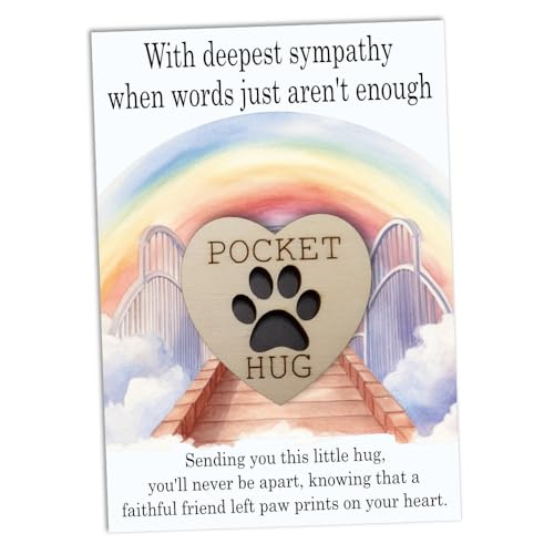 Pet Loss Sympathy Gift Token and Notecard | Pet Bereavement Gift | PLTKN