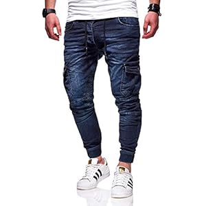 behype. Heren Cargo Jeans Jogger Jeans Biker Jeans Broek 80-2370