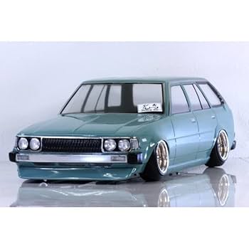タミヤ　ＴＴ01 カローラバン 実車のリアルな足に変更 BT-01】古い大衆車でスケールRC TOYOTA