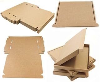 C5 / A5 PIP Boxes Diecut 222x160x20mm Large Letter Brown Large Letter PIP Royal Mail Cardboard Postal Boxes 50 Pack