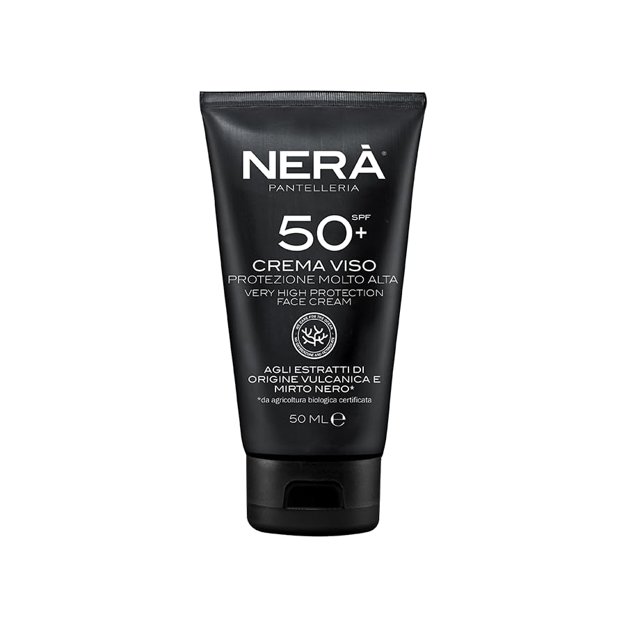 NERA SPF 50 Sunscreen Face Cream, High UVA & UVB Protection, Hydrates & Nourishes Skin with Shea Butter