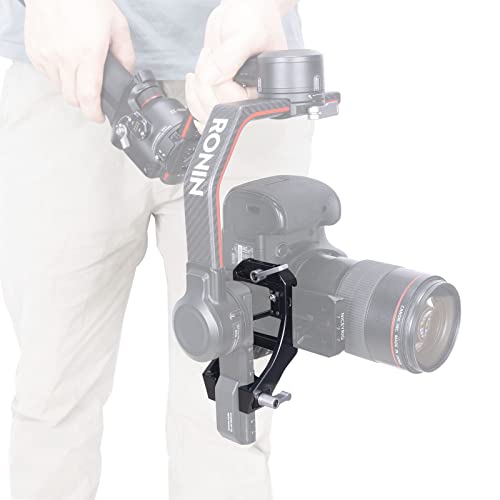 DJI RS2 RS3 Vertical Camera Mount, NICEYRIG Professional Vertical Camera Mount for RS2/RS3/RS3pro - Image 2