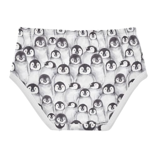 Girls Underwear Soft Cotton Penguins Kids Panties in Sizes 2/3t, 4t, 5t, 6 and 82
