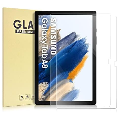 KATUMO Tempered Glass Screen Protector for Galaxy Tab A8 Cover