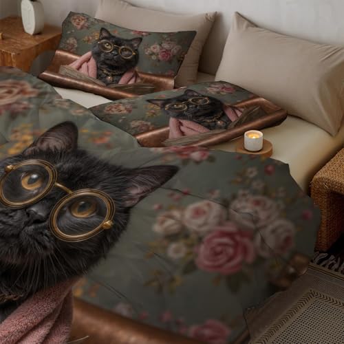 Housse de couette réversible en microfibre douce et facile à laver - 5