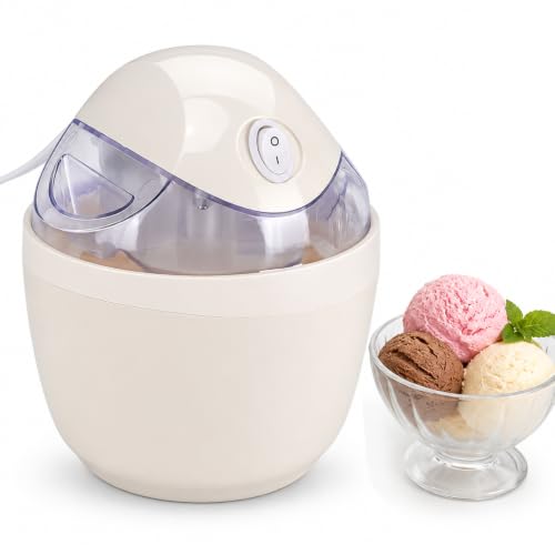 Máquina de helados casera Denash de 500 ml eléctrica con un botón 2