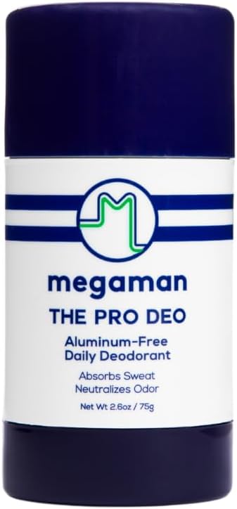 Megababe Megaman Pro Deo, desodorante sem alumínio com fragrância Citrus Woods, 74 mL