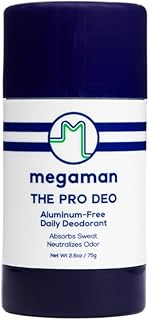 Megaman Pro Deo | Aluminum-Free Deodorant | Long-lasting Citrus Woods Scent | 2.6 oz