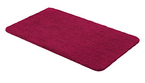 SCHÖNER WOHNEN-Kollektion, Santorin, Badteppich, Badematte, Badvorleger, rot, Oeko-Tex 100...