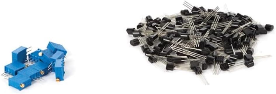 Close-up of blue trimmers from the Whadda WCS104 set