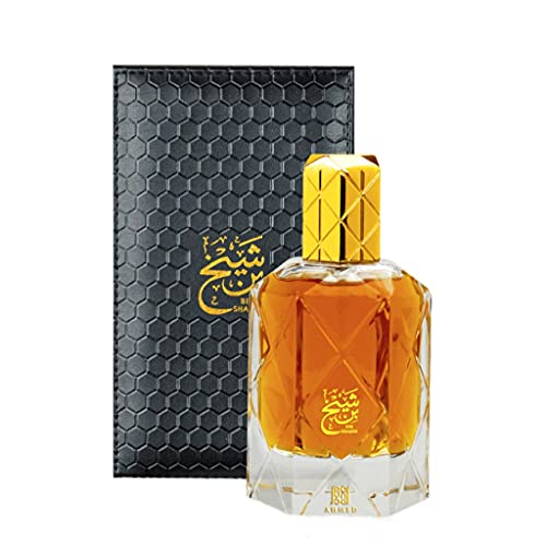 Bin Shaikh eau de parfum for men 90ml | By Ahmed al Maghribi | luxury bottle | long sillage | VERY STRONG OUD | niche | saffron | agarwood | patchouli | amber